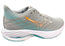 Mizuno Womens Wave Rider 28 Comfortable Running Shoes Harbor Mist