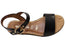 Tamaris Dinah Womens Comfortable Leather Low Wedge Sandals