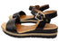Tamaris Dinah Womens Comfortable Leather Low Wedge Sandals