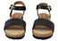 Tamaris Dinah Womens Comfortable Leather Low Wedge Sandals