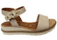 Tamaris Dinah Womens Comfortable Leather Low Wedge Sandals