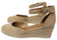 Tamaris Adriana Womens Comfort Wedge Espadrille Suede Leather Shoes