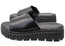 Tamaris Fayner Womens Comfortable Leather Platform Slides Sandals
