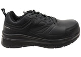 KingGee Mens Hyper Tec Leather Composite Safety Toe Work Shoes