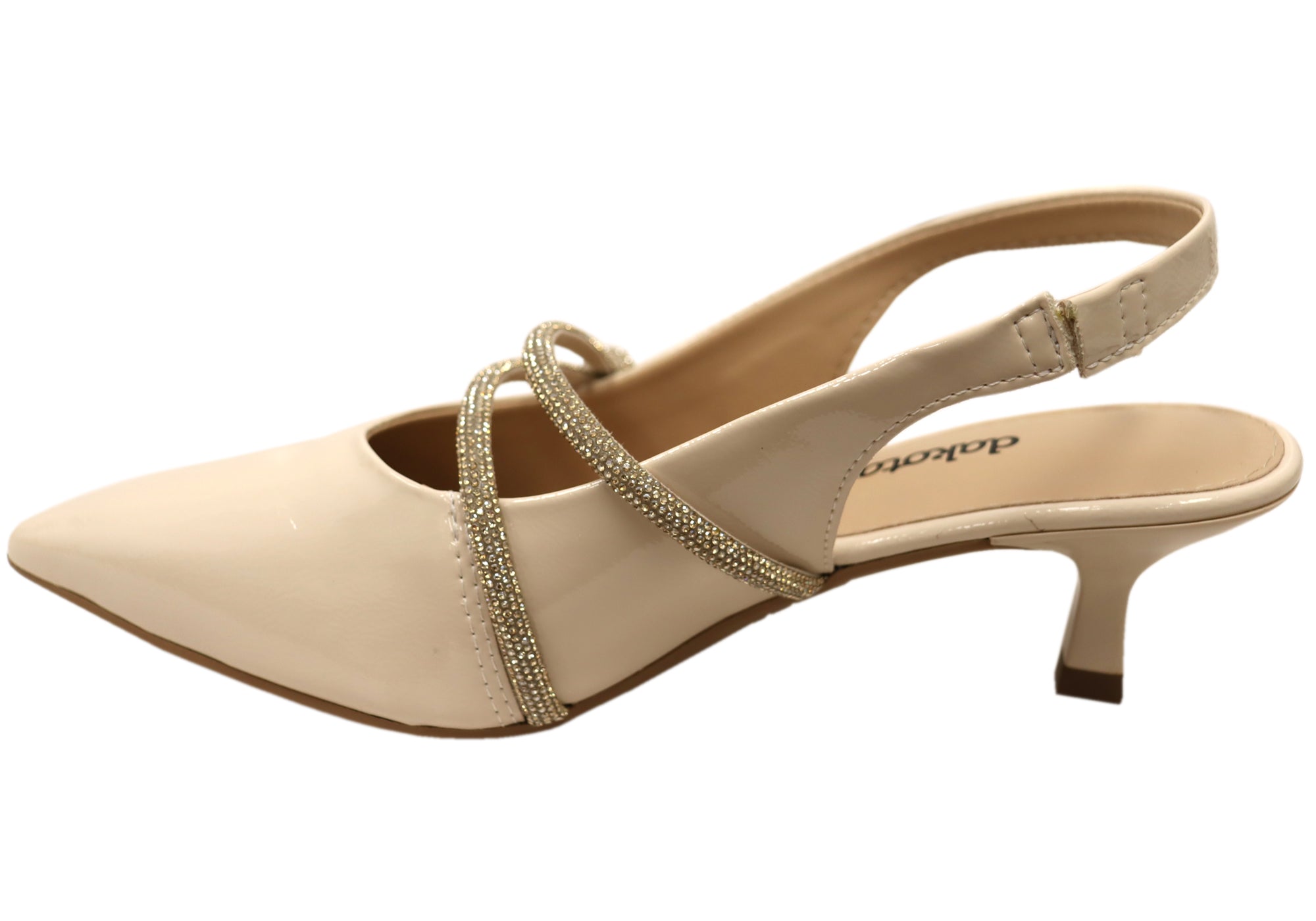 Beige Patent