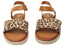 Jana Amena Womens Wide Fit Comfortable Sandals With Cushioned Footbed