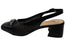Dakota Daphne Womens Brazilian Sling Back Heels With Comfort Footbed