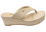 Dakota Mindee Womens Platform Thongs Sandals With Comfort Footbed