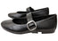 Tamaris Bianka Womens Comfortable Black Leather Mary Jane Shoes