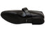 Tamaris Bianka Womens Comfortable Black Leather Mary Jane Shoes