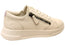 ECCO Move Womens Zip Lace Comfortable Sneakers