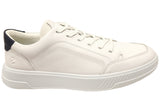 ECCO Mens Move M Sneaker Comfortable Leather Casual Lace Up Shoes
