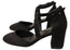 Tamaris Antonia Womens Comfortable Black Mid Heels