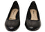 Tamaris Alice Womens Comfortable Black Leather Wedge Shoes