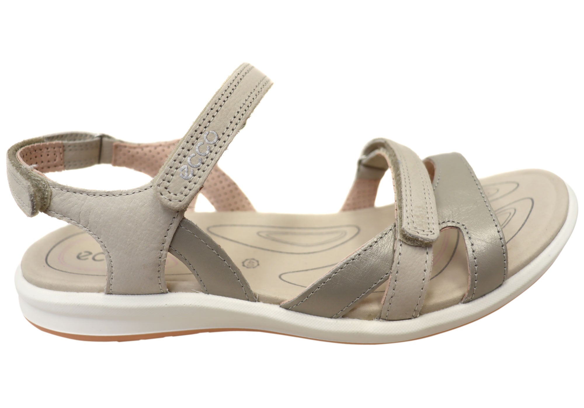 ECCO Womens Cruise II Comfort Leather Sandals – Brand House Direct