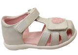 Grosby Sasha Heart Baby Toddler Kids Girls Comfortable Kids Sandals