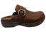 Alegria Osmosis Womens Comfortable Leather Backless Slip On Clogs