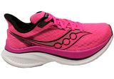 Saucony Womens Endorphin Speed 5 Comfortable Athletic Shoes Shock Black
