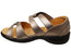 Revere Geneva Womens Comfortable Leather Wide Width Sandals