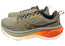 Saucony Mens Hurricane 25 Comfortable Athletic Shoes Laurel Fire