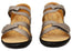 Revere Geneva Womens Comfortable Leather Wide Width Sandals