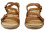 Revere Miami Womens Comfortable Leather Wide Width Sandals