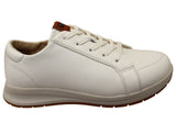 Revere Athens Womens Comfort Supportive Leather Wide Fit Shoes