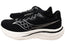 Saucony Mens Ride 19 Comfortable Wide Fit Athletic Shoes Black Silver