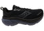 Saucony Mens Hurricane 25 Comfortable Athletic Shoes Black Shadow