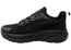 Sfida Cache Mens Comfortable Lace Up Athletic Shoes Black Black