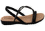 Campesi Antheya Womens Brazilian Comfort Sandals With Massage Footbed