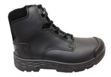 Mack Mens Force Leather Steel Toecap Safety Boots With Zip