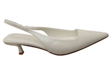 Billini Vilja Womens Low Heel Pointed Toe Sling Back Pumps Heels