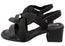 Campesi Bosna Womens Brazilian Mid Heel Sandals With Comfort Footbed
