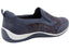 CC Resorts Tavian Womens Comfortable Wide Fit Leather Slip On Shoes