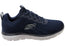 Skechers Mens Summits Torre Comfortable Lace Up Shoes Navy Grey