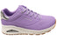 Skechers Womens Uno Shimmer Away Memory Foam Shoes