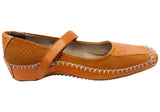 Donna Velenta Libby Womens Comfortable Leather Shoes