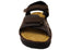 Naot Andes Mens Comfortable Leather Sandals With Adjustable Straps