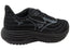 Mizuno Womens Wave Rider 29 D Wide Width Black Running Shoes