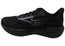 Mizuno Womens Wave Rider 29 D Wide Width Black Running Shoes