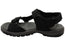 Cabello Comfort Trek Womens Leather Adjustable Strap Sandals