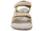 Cabello Comfort Trek Womens Leather Adjustable Strap Sandals