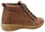 Cabello Comfort 7232-420 Womens Comfort Leather European Ankle Boots