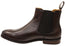 Florsheim Mens EE Extra Wide Leather Rucci Chelsea Plain Toe Boots