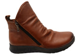 Cabello Comfort Express Womens Comfort Leather European Ankle Boots