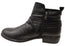 Cabello Comfort Enrich Womens Leather European Low Heel Ankle Boots
