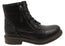 Cabello Comfort Esther Womens Comfortable Leather European Ankle Boots