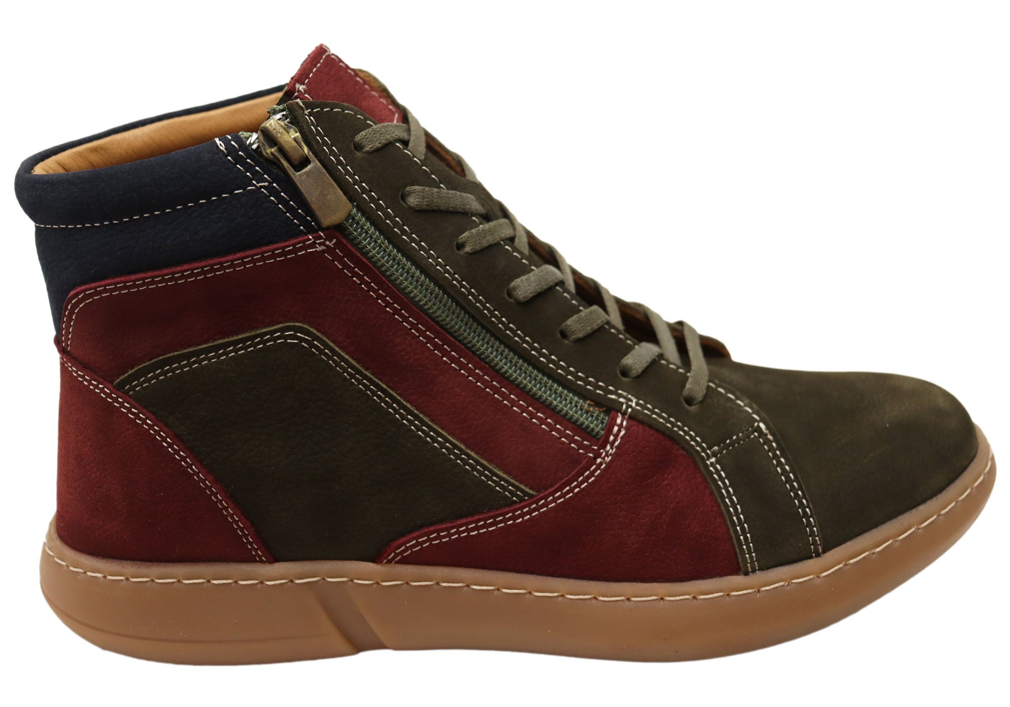 Khaki Nubuck Multi