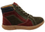Cabello Comfort Willora Womens Comfort Leather European Ankle Boots